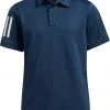 Adidas Boys' 3-Stripes Polo Shirt Crew Navy