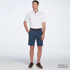 Walter Hagen Men's Perfect 11 USA Double Eagle Print Golf Polo Double Eagle Crisp White 9 Walter Hagen Men's Perfect 11 USA Double Eagle Print Golf Polo Double Eagle Crisp White -Golf Apparel Shop unnamed file 255