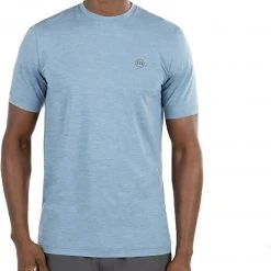 TravisMathew Men's Scenic Vista Golf T-Shirt Black