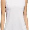 Adidas Women's Ultimate 365 Sleeveless Polo Shirt Almost Pink 2 Adidas Women's Ultimate 365 Sleeveless Polo Shirt Almost Pink -Golf Apparel Shop unnamed file 2606