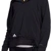 Adidas Women's HEAT.RDY 1/4 Zip Hoodie Black -Golf Apparel Shop unnamed file 2645