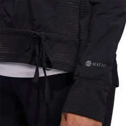 Adidas Women's HEAT.RDY 1/4 Zip Hoodie Black -Golf Apparel Shop unnamed file 2649