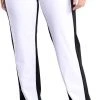 SwingDish Women's Marcia Golf Pants White/black -Golf Apparel Shop unnamed file 2668