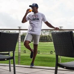 TravisMathew Men's Pledge To Beer Golf T-Shirt White -Golf Apparel Shop unnamed file 2717