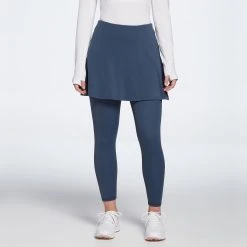 Calia Women's Golf Energize 2-in-1 High Waisted Skort With Legging Ardosia Slate