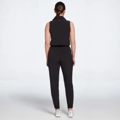 Calia Women's Golf Sleeveless Jumpsuit Pure Black 8 Calia Women's Golf Sleeveless Jumpsuit Pure Black -Golf Apparel Shop unnamed file 2752