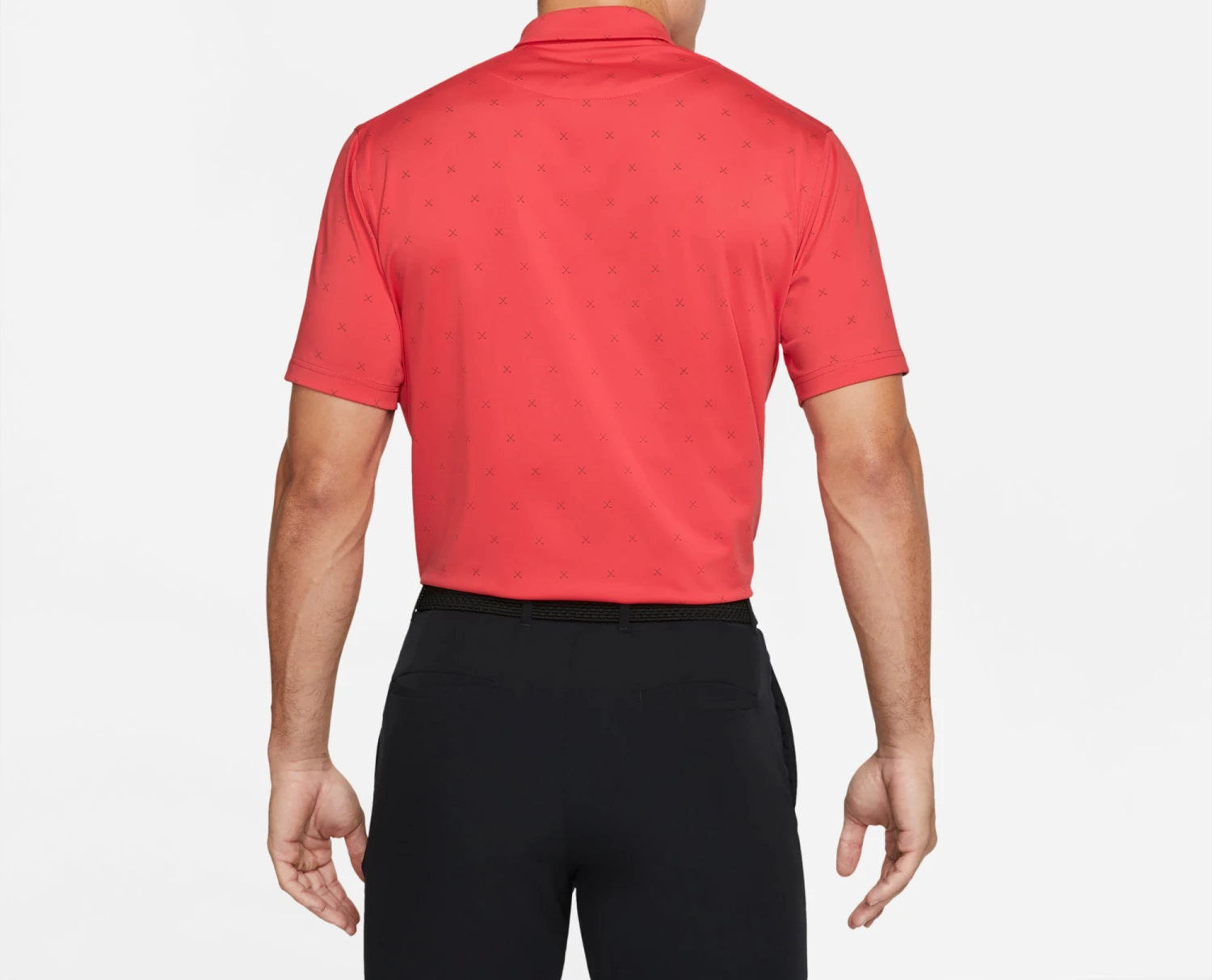 Nike Men's Dri-Fit Player Printed Golf Polo White 4 Nike Men's Dri-Fit Player Printed Golf Polo White - Image 2