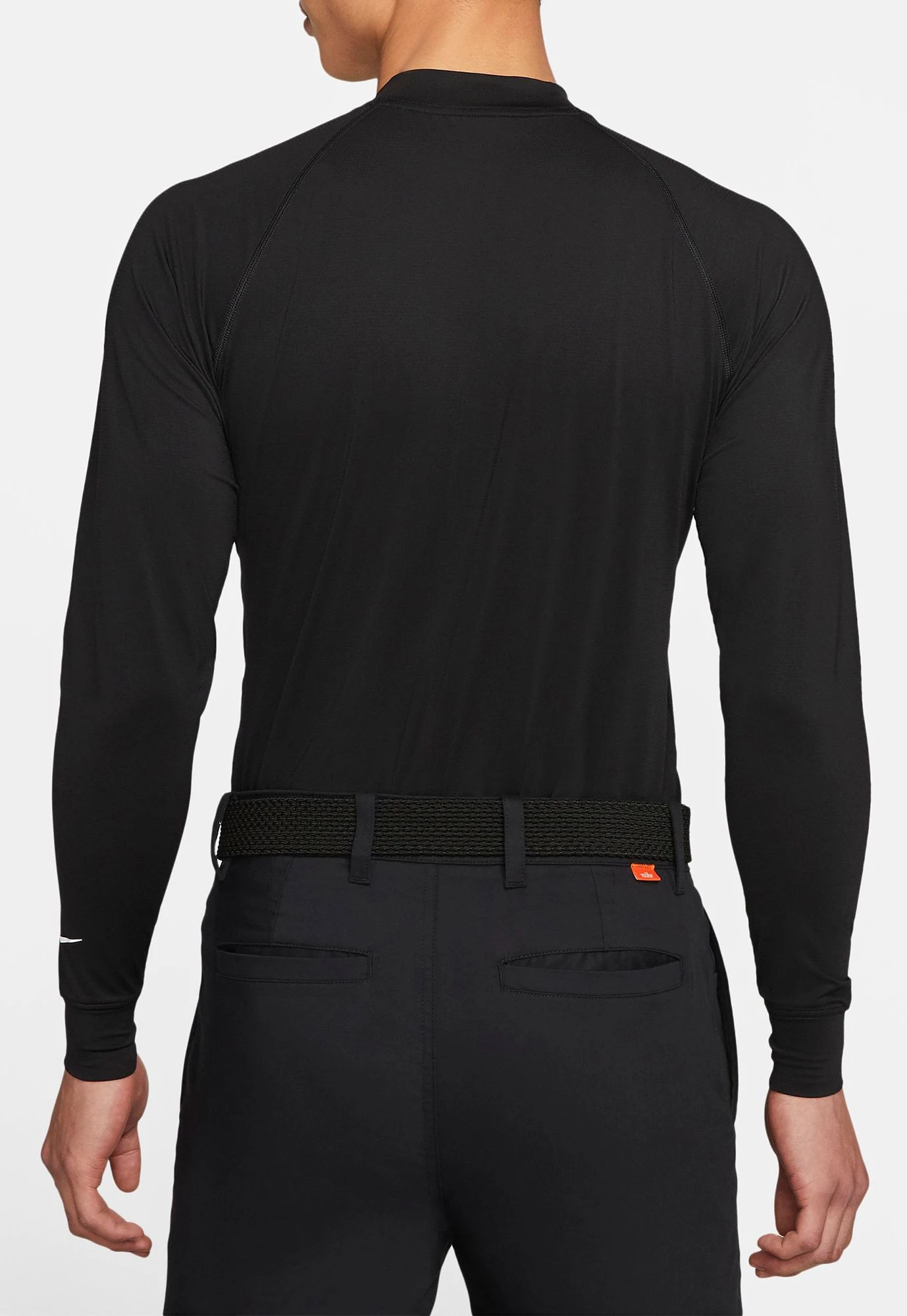Nike Men's UV Vapor Long Sleeve Golf Top Black 4 Nike Men's UV Vapor Long Sleeve Golf Top Black - Image 2