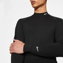 Nike Men's UV Vapor Long Sleeve Golf Top Black 7 Nike Men's UV Vapor Long Sleeve Golf Top Black -Golf Apparel Shop unnamed file 2866