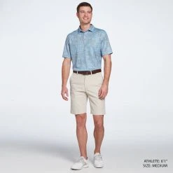 Walter Hagen Men's Perfect 11 Tropical Convo Golf Polo Tropical Pale Yellow 9 Walter Hagen Men's Perfect 11 Tropical Convo Golf Polo Tropical Pale Yellow -Golf Apparel Shop unnamed file 2888