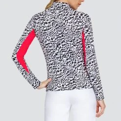 Tail Women's Shalia Long Sleeve Golf Shirt Abstract Cheetah -Golf Apparel Shop unnamed file 2935