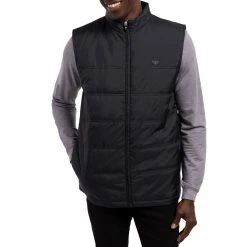 TravisMathew Cold Heart Vest For Men Black