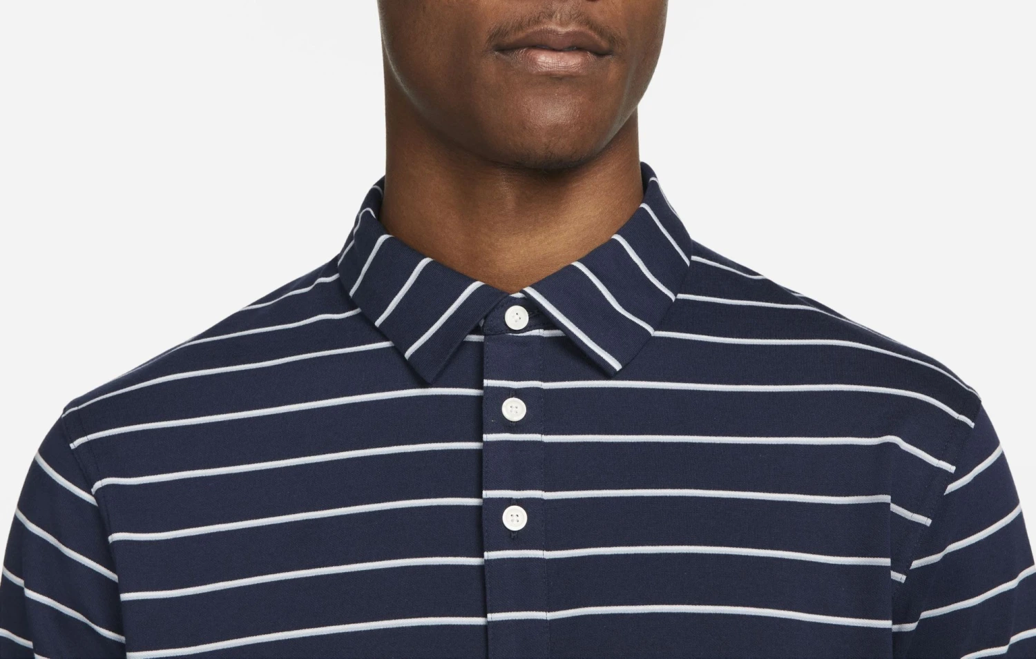 Nike Men's Dri-FIT Player Sriped Golf Polo Obsidian 6 Nike Men's Dri-FIT Player Sriped Golf Polo Obsidian - Image 4