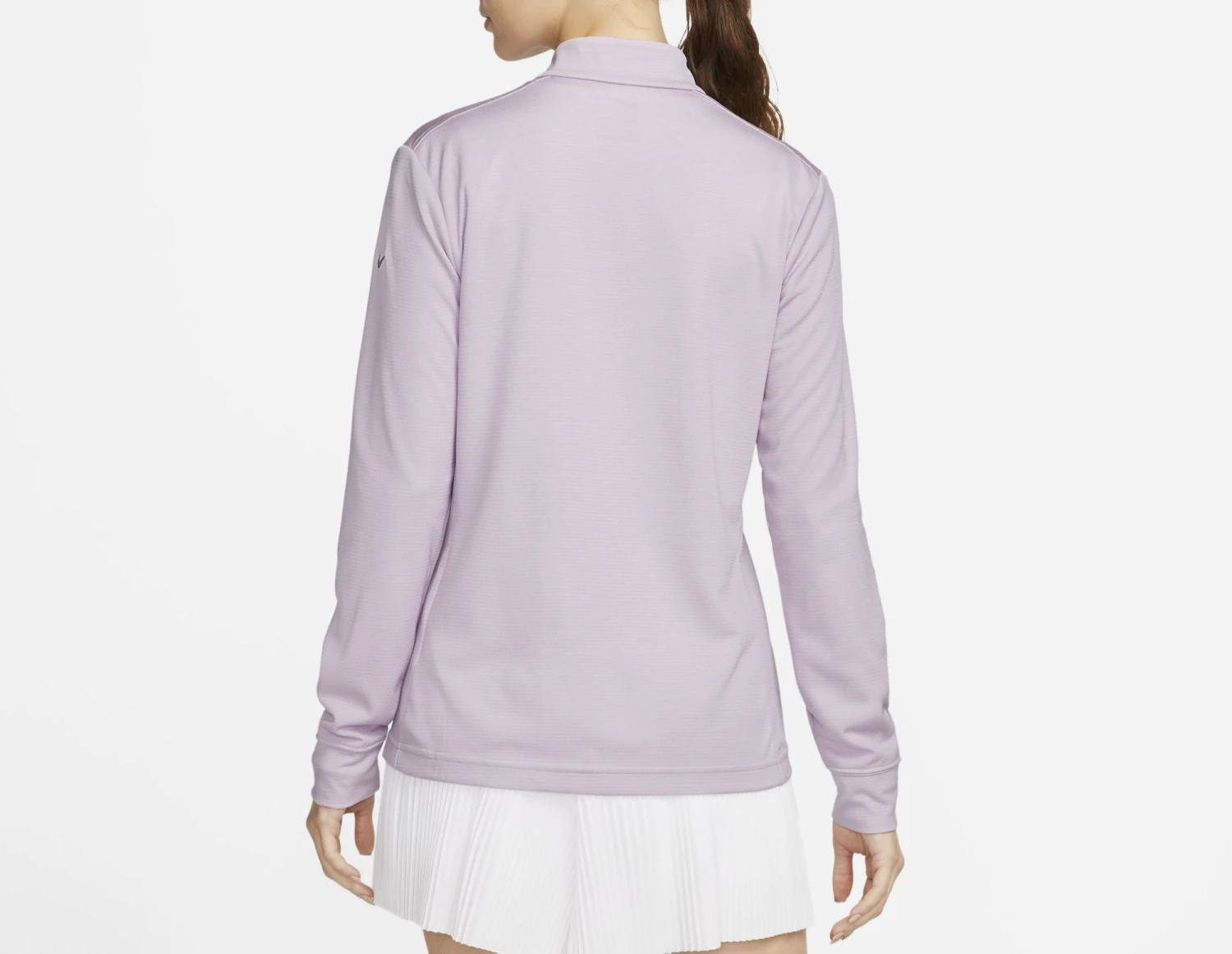 Nike Women's UV Full Zip Long Sleeve Golf Top Black 5 Nike Women's UV Full Zip Long Sleeve Golf Top Black - Image 3