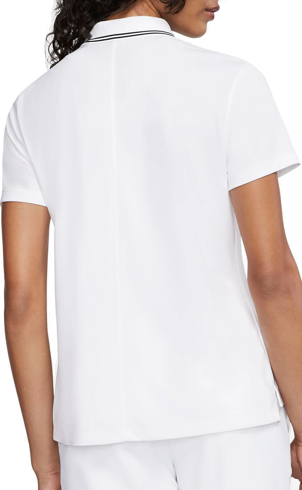 Nike Women's Dri-FIT Victory Short Sleeve Golf Polo Black 4 Nike Women's Dri-FIT Victory Short Sleeve Golf Polo Black - Image 2