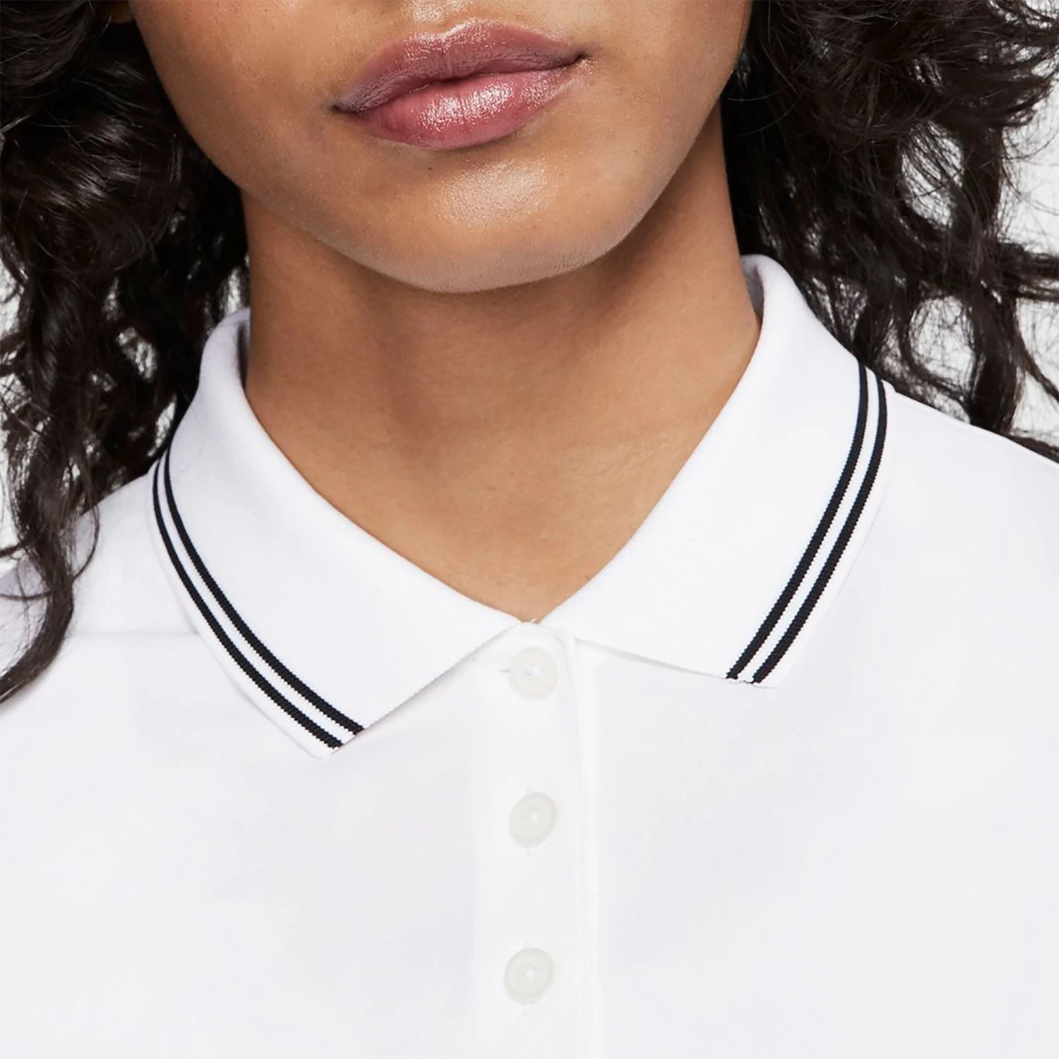 Nike Women's Dri-FIT Victory Short Sleeve Golf Polo Black 7 Nike Women's Dri-FIT Victory Short Sleeve Golf Polo Black - Image 5