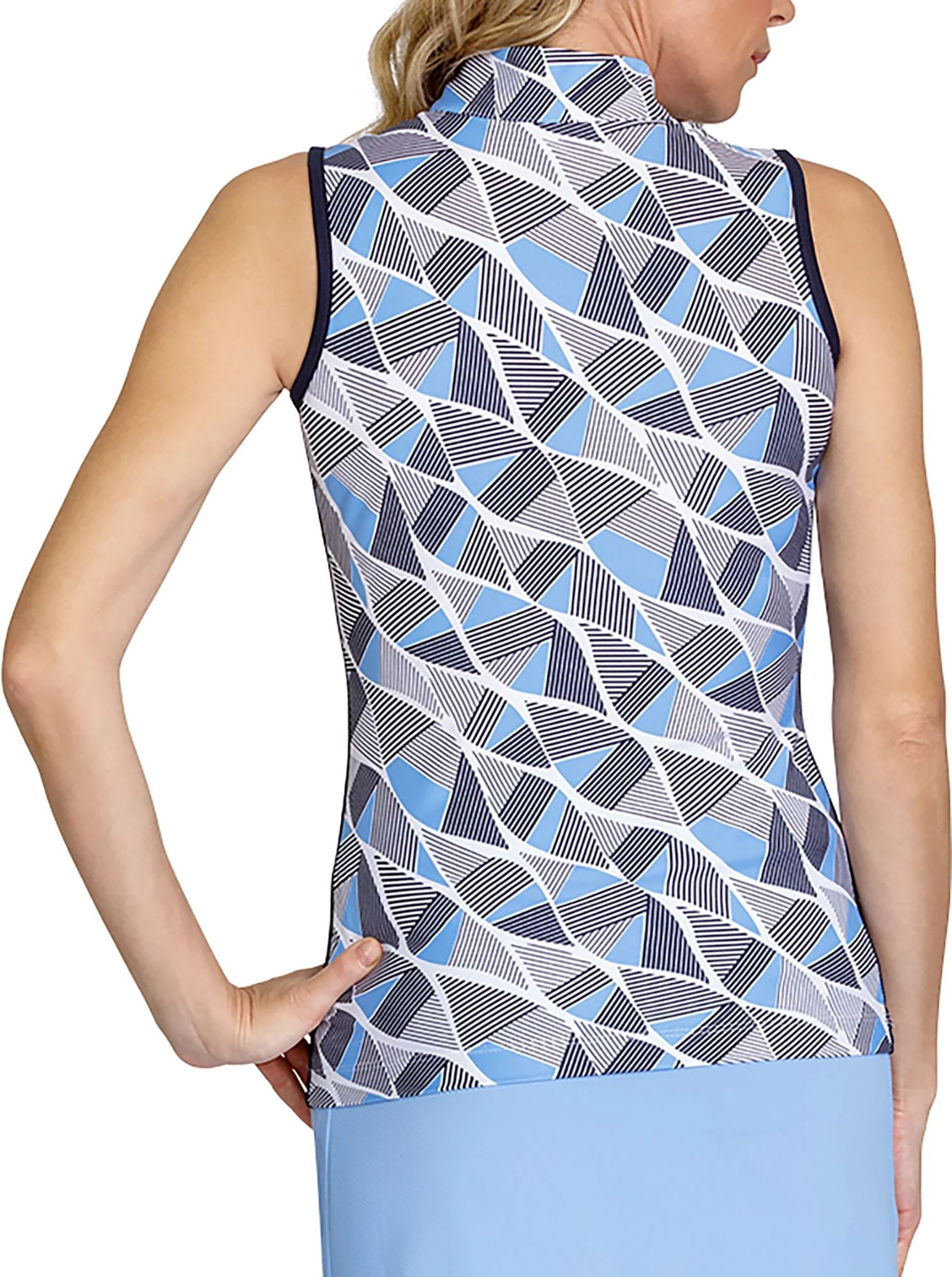 Tail Women's Sleeveless 1/4 Zip Mock Neck Golf Top Sunny Groove 5 Tail Women's Sleeveless 1/4 Zip Mock Neck Golf Top Sunny Groove - Image 3