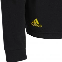 Adidas Boys' Print Block Golf Sweatshirt Black -Golf Apparel Shop unnamed file 3080