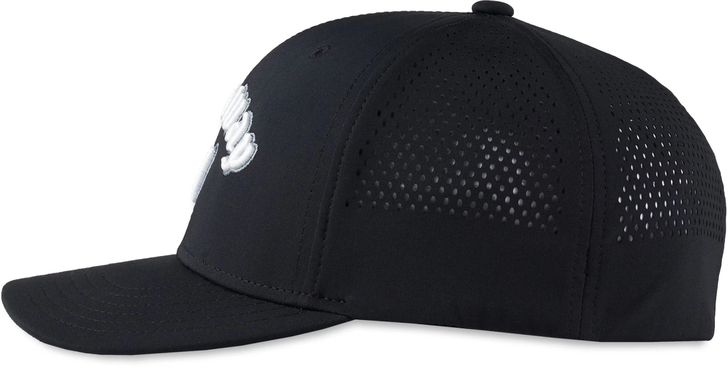 Callaway Men's Riviera 21 Golf Hat Navy/red 5 Callaway Men's Riviera 21 Golf Hat Navy/red - Image 3