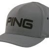 PING Men's Structured Fitted Golf Hat Black -Golf Apparel Shop unnamed file 3097