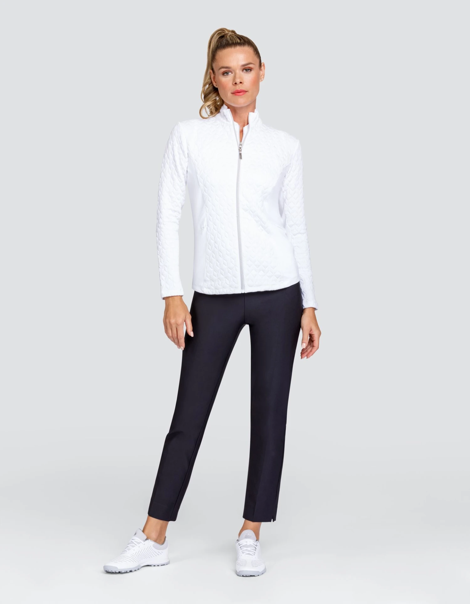 Tail Women's Quilted Golf Jacket Chalk 4 Tail Women's Quilted Golf Jacket Chalk - Image 2