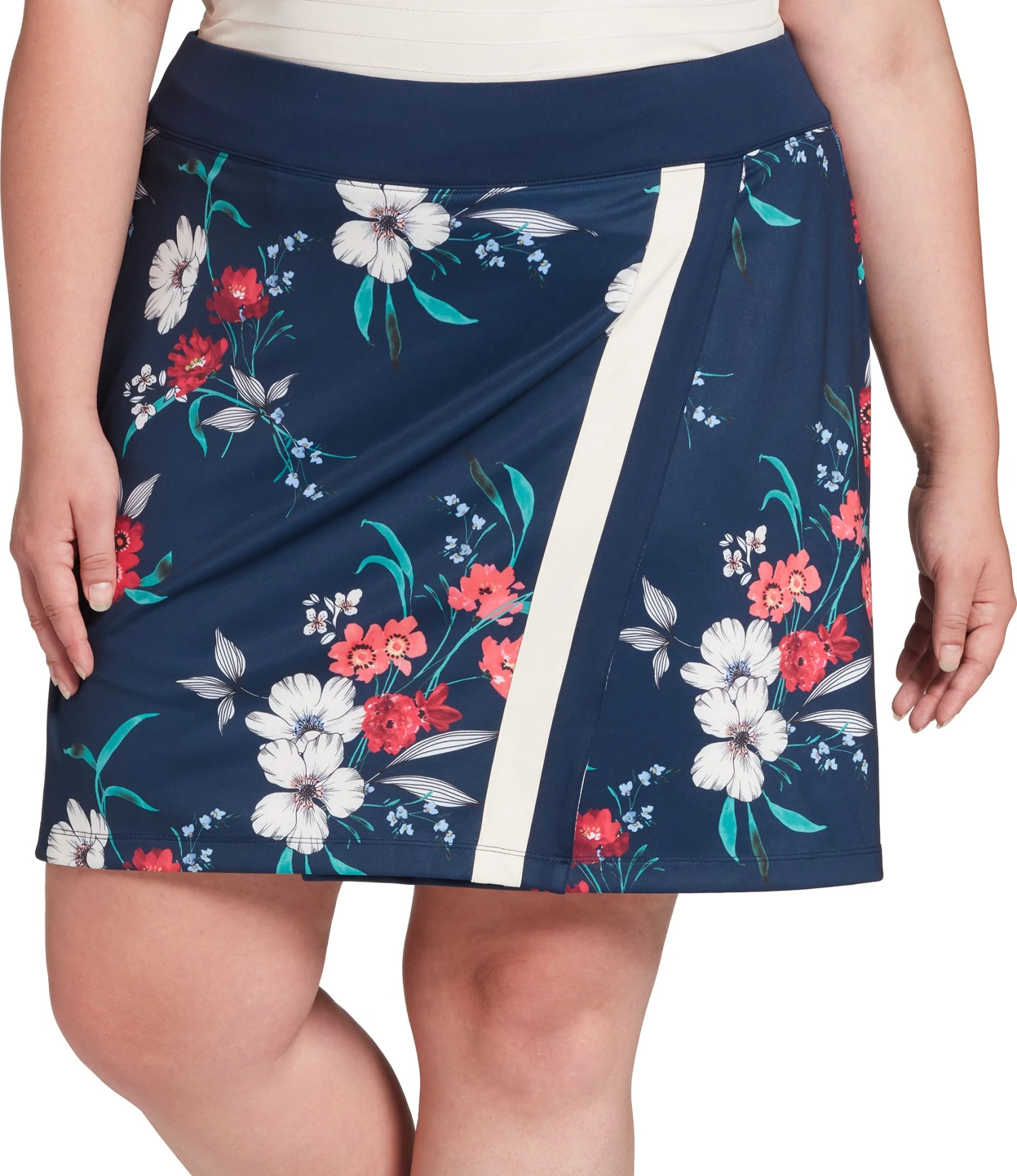Lady Hagen Women's Garden Floral Wrap 16.5'' Golf Skort Garden Floral Navy 8 Lady Hagen Women's Garden Floral Wrap 16.5'' Golf Skort Garden Floral Navy - Image 6