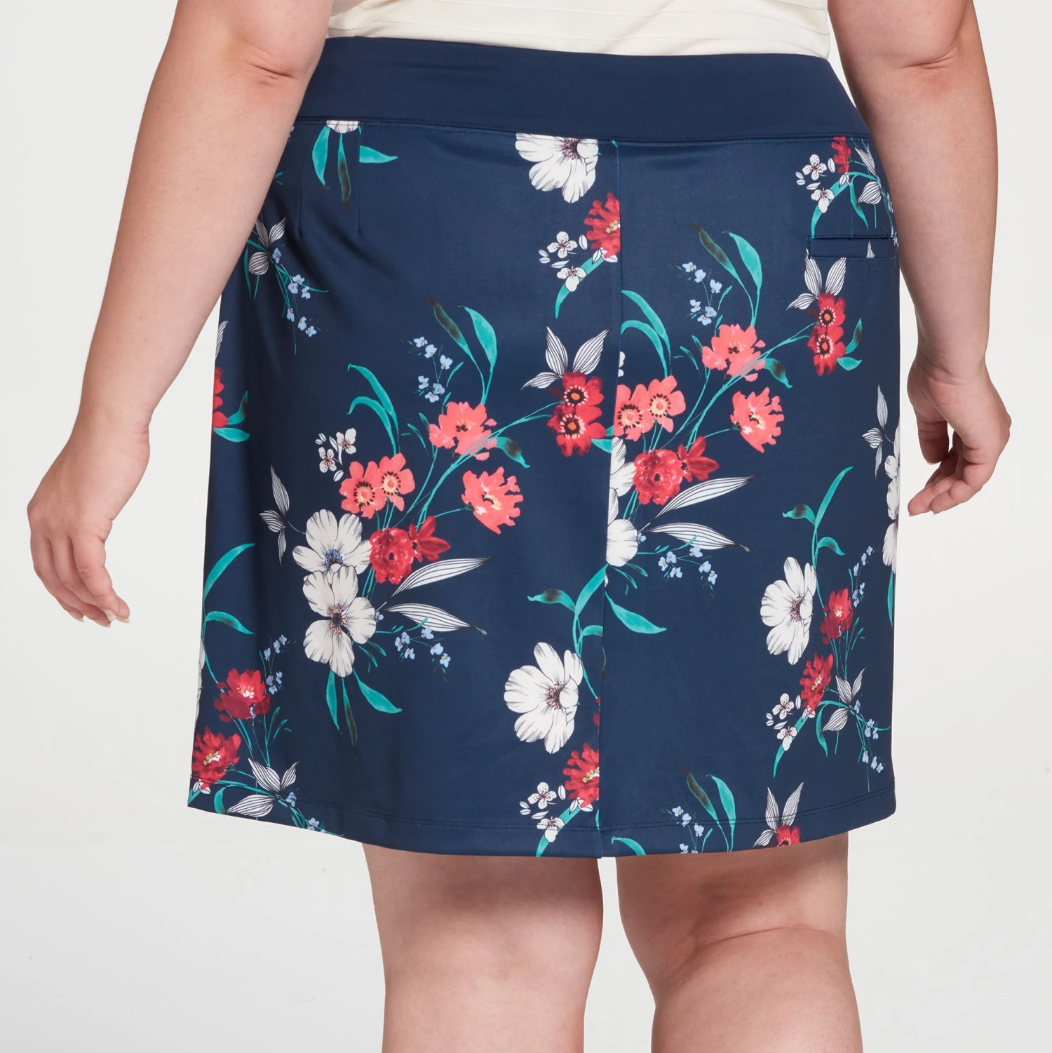 Lady Hagen Women's Garden Floral Wrap 16.5'' Golf Skort Garden Floral Navy 9 Lady Hagen Women's Garden Floral Wrap 16.5'' Golf Skort Garden Floral Navy - Image 7