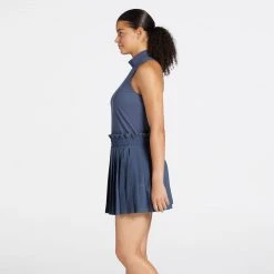 CALIA Women's Golf Mixed Media Sleeveless Dress Ardosia Slate 10 CALIA Women's Golf Mixed Media Sleeveless Dress Ardosia Slate -Golf Apparel Shop unnamed file 320