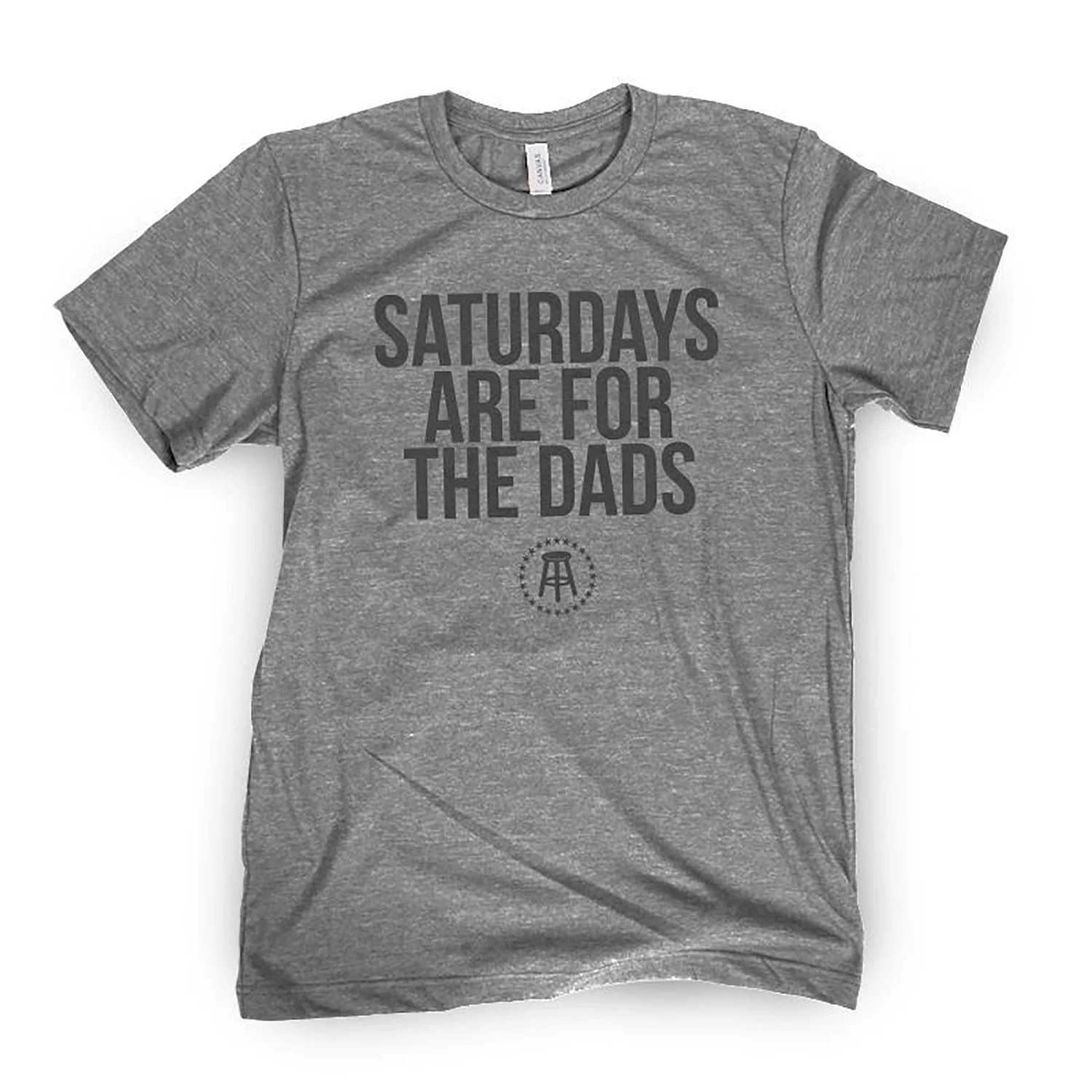 Barstool Sports Men's Saturdays Are For The Dads T-Shirt Navy 3 Barstool Sports Men's Saturdays Are For The Dads T-Shirt Navy