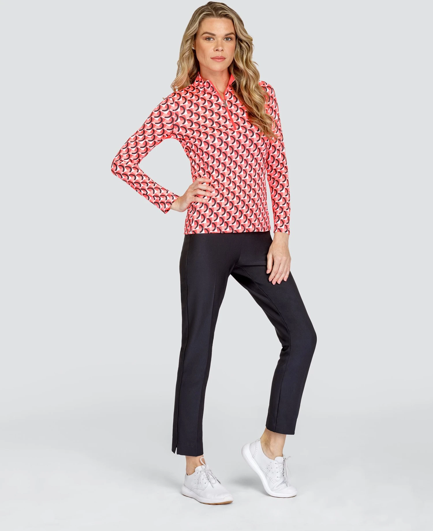 Tail Women's Long Sleeve Golf Pullover Kaleidoscope 4 Tail Women's Long Sleeve Golf Pullover Kaleidoscope - Image 2