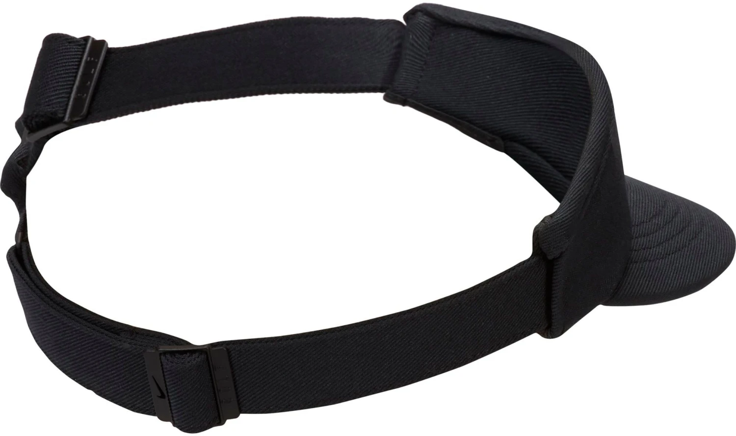 Nike Men's 2022 AeroBill Tall Golf Visor White/black 4 Nike Men's 2022 AeroBill Tall Golf Visor White/black - Image 2