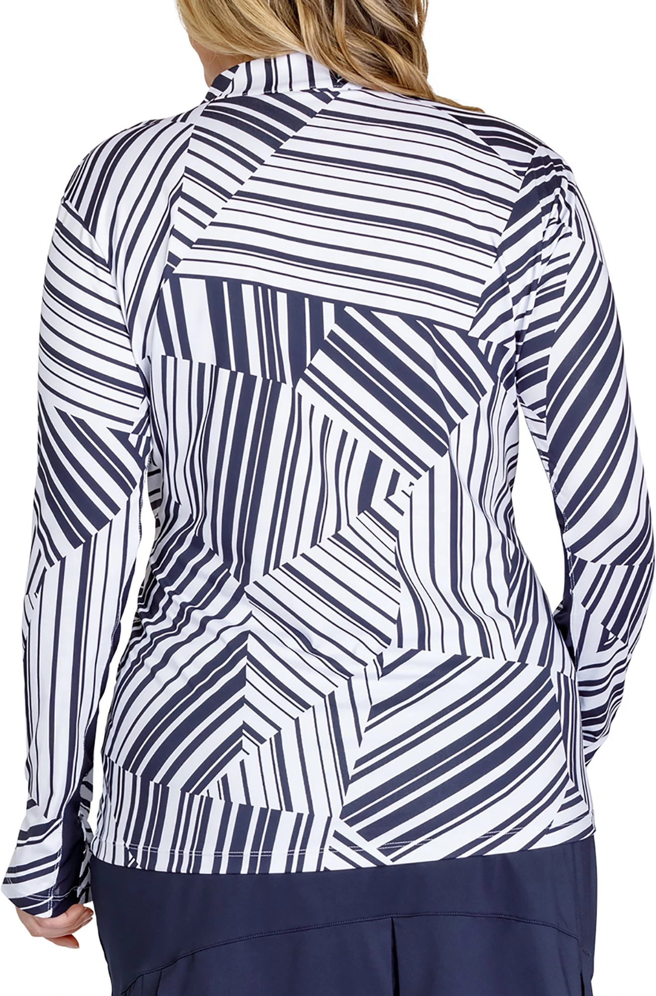 Tail Women's Printed 1/4 Zip Long Sleeve UV Golf Shirt Truss 8 Tail Women's Printed 1/4 Zip Long Sleeve UV Golf Shirt Truss - Image 6