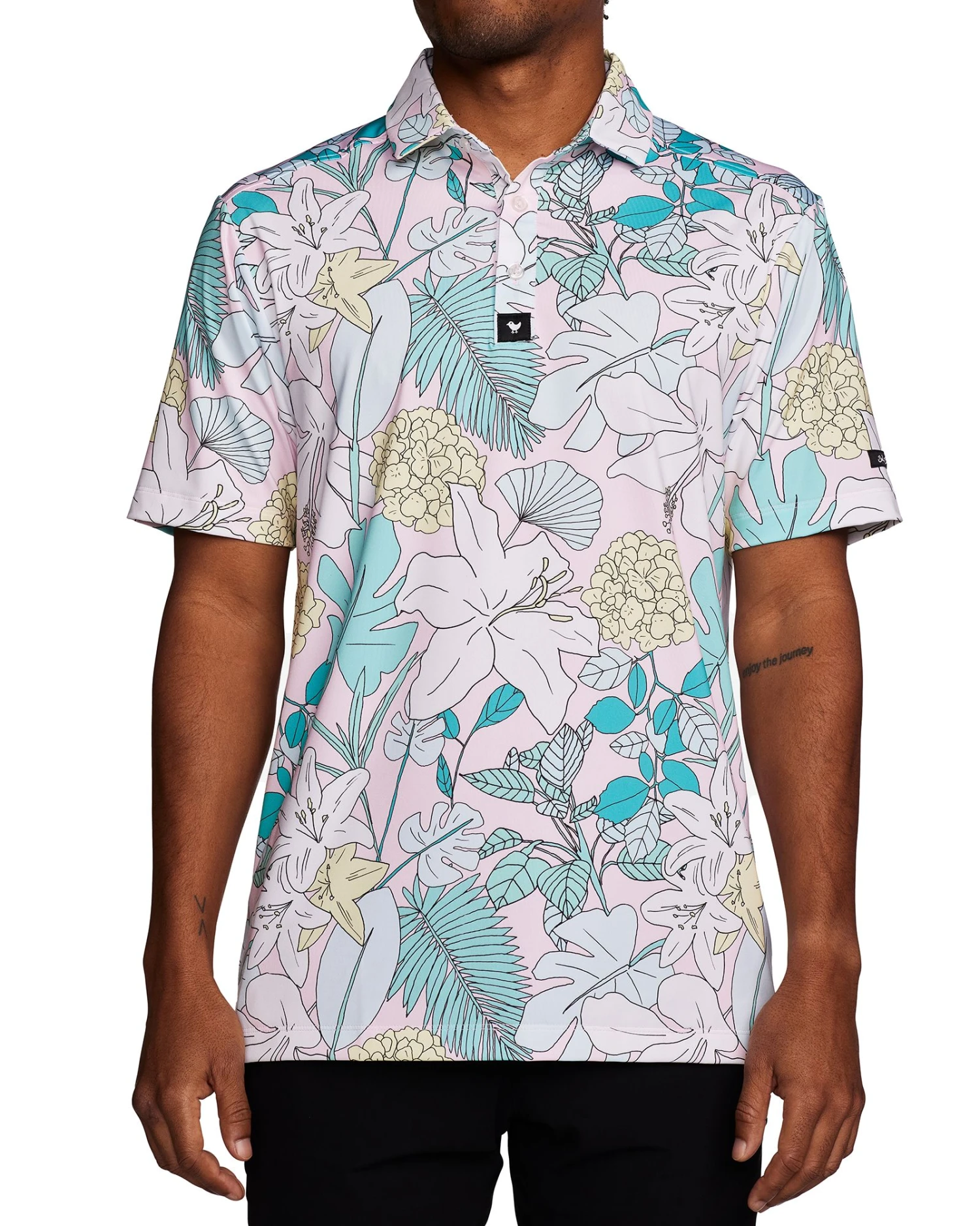 Bad Birdie The Gardens Golf Polo For Men 3 Bad Birdie The Gardens Golf Polo For Men