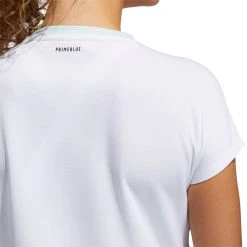 Adidas Women's Colorblock Primeblue HEAT.RDY Golf Polo Shirt Halo Mint -Golf Apparel Shop unnamed file 3506