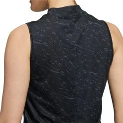 Adidas Women's Jacquard Primeblue Sleeveless Golf Shirt Black -Golf Apparel Shop unnamed file 3515