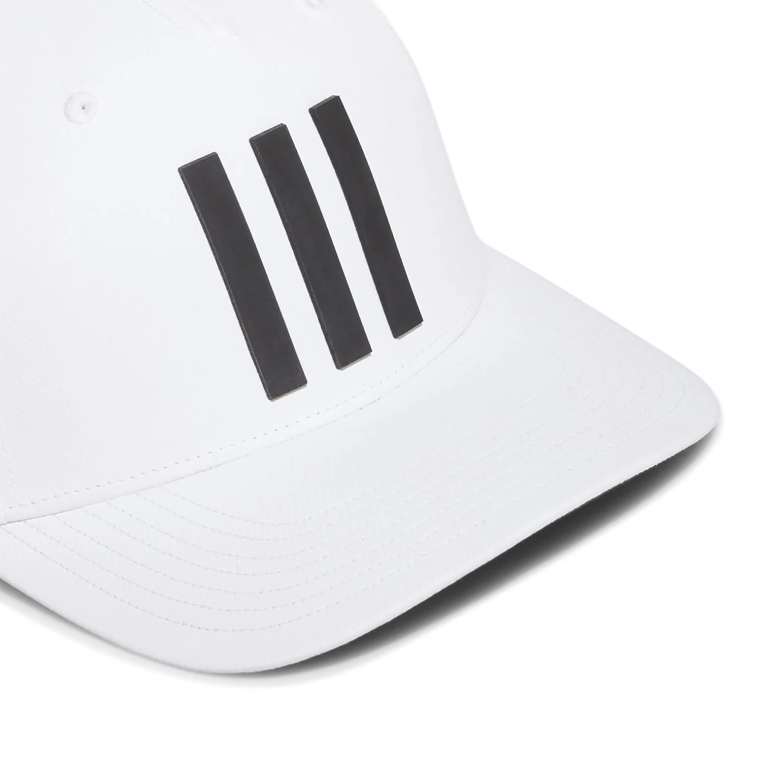 Adidas Men's 2022 3-Stripes Tour Golf Hat White 5 Adidas Men's 2022 3-Stripes Tour Golf Hat White - Image 3