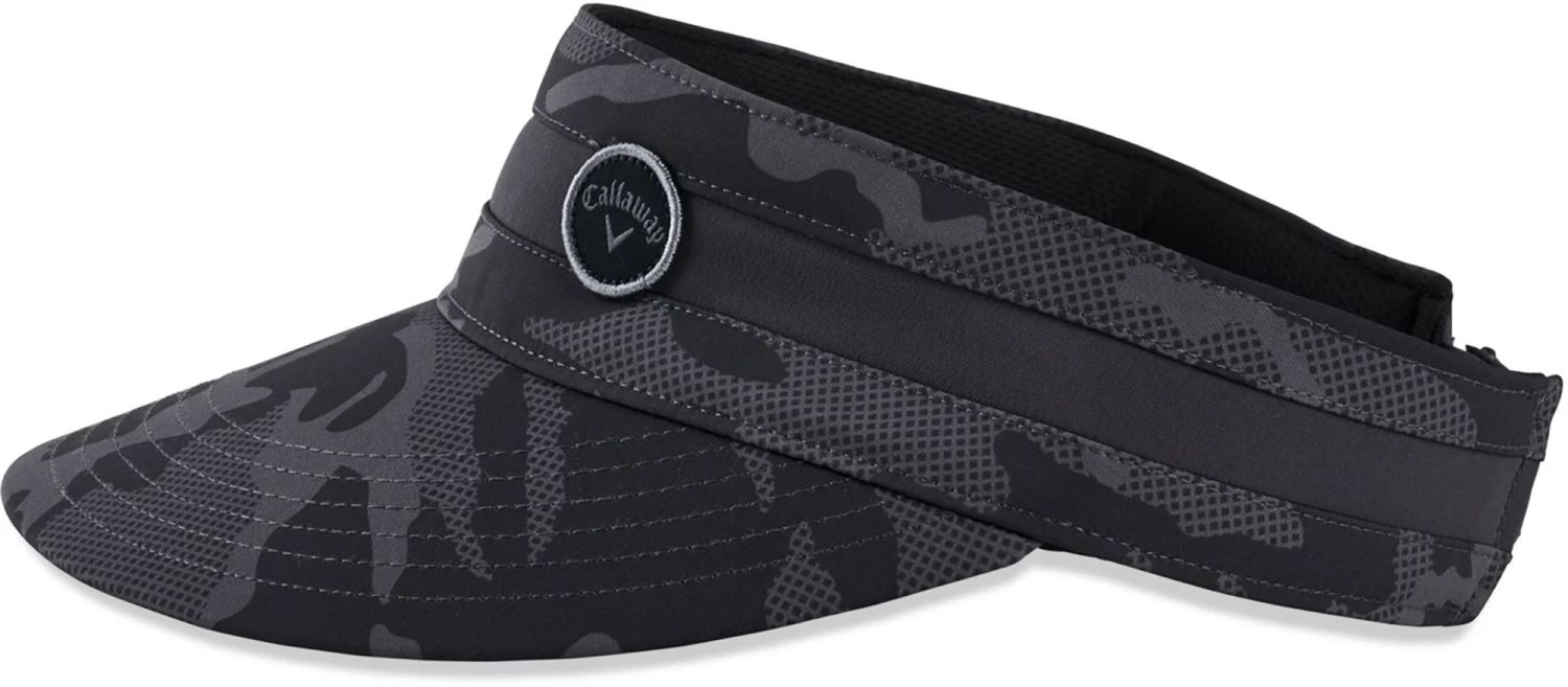 Callaway Women's Golf Visor Black Camo 6 Callaway Women's Golf Visor Black Camo - Image 4