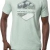 TravisMathew Men's Jetty Walker Short Sleeve Golf Shirt Heather Neptune Green -Golf Apparel Shop unnamed file 3549