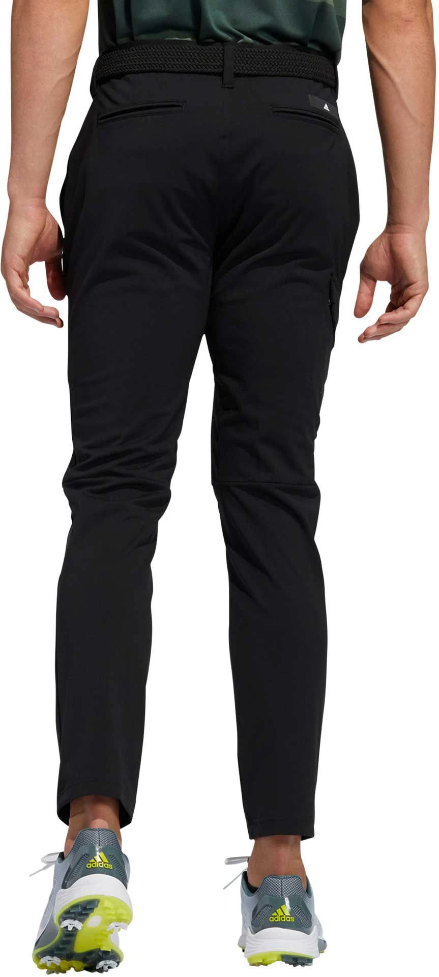 Adidas Men's Recycled Polyester Warp Knit Cargo Pant Black 4 Adidas Men's Recycled Polyester Warp Knit Cargo Pant Black - Image 2