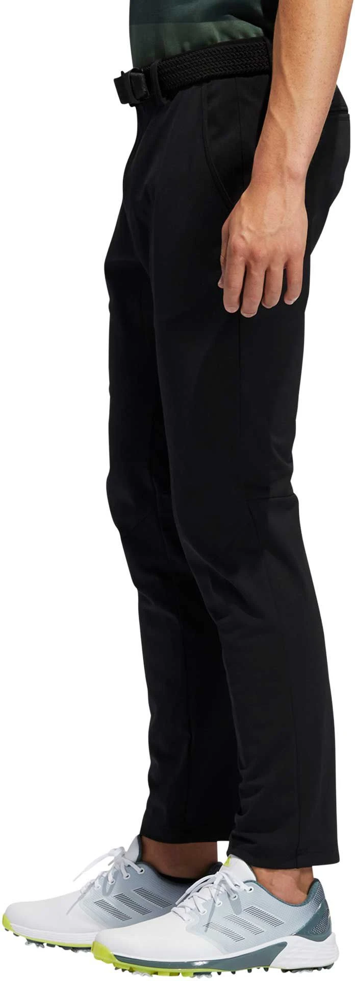 Adidas Men's Recycled Polyester Warp Knit Cargo Pant Black 6 Adidas Men's Recycled Polyester Warp Knit Cargo Pant Black - Image 4