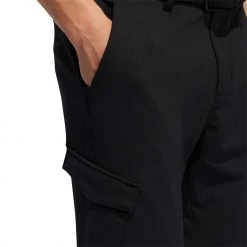 Adidas Men's Recycled Polyester Warp Knit Cargo Pant Black 12 Adidas Men's Recycled Polyester Warp Knit Cargo Pant Black -Golf Apparel Shop unnamed file 3587