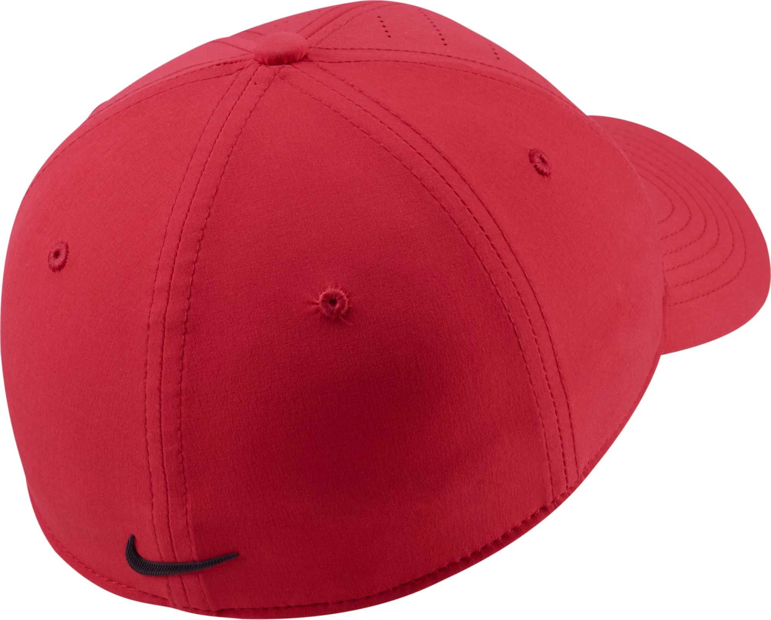 Nike Men's 2020 AeroBill Tiger Woods Heritage86 Perforated Golf Hat Gym Red/black 4 Nike Men's 2020 AeroBill Tiger Woods Heritage86 Perforated Golf Hat Gym Red/black - Image 2