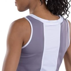 SwingDish Women's Eliza Tie-Back Golf Tank Top Purple -Golf Apparel Shop unnamed file 3647