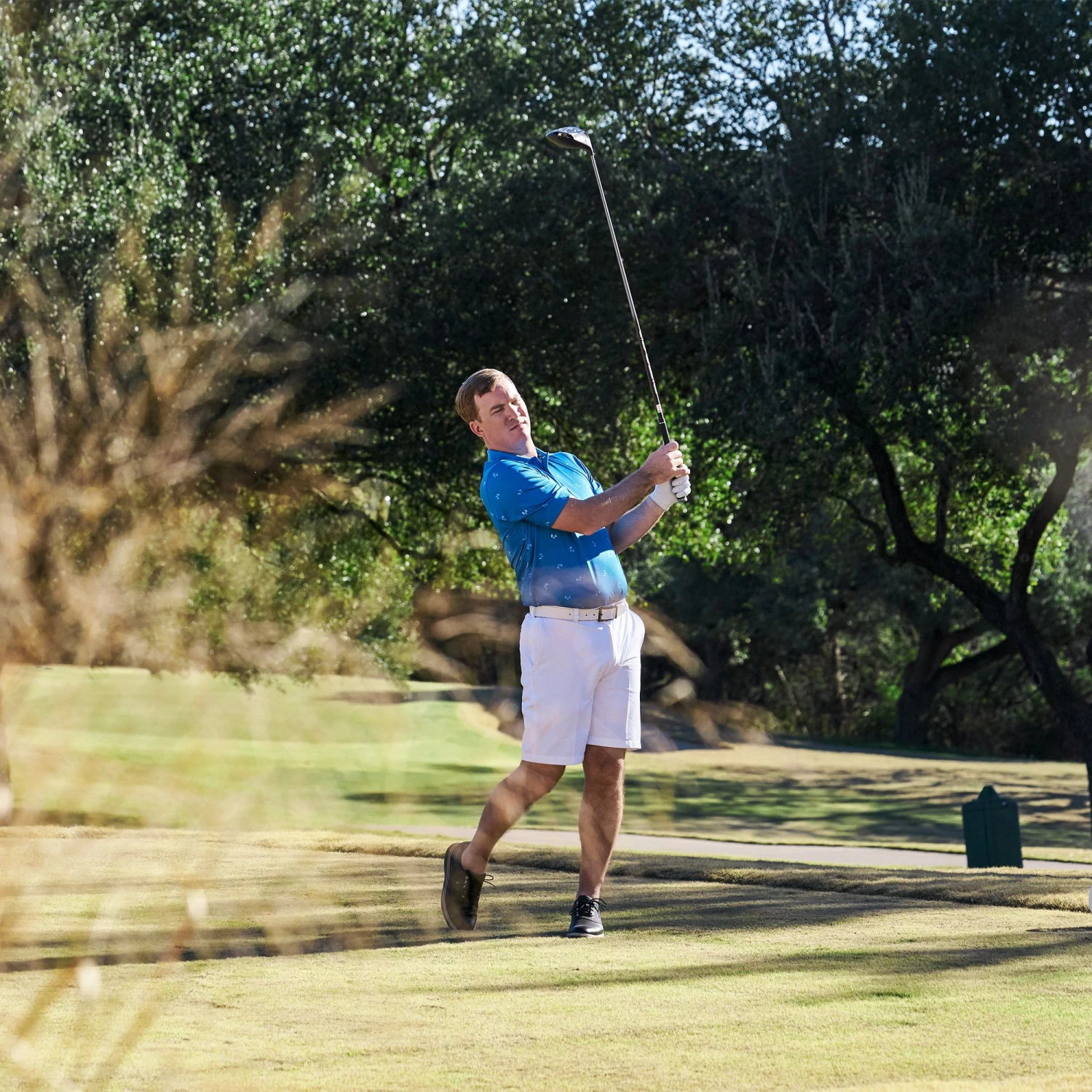 Walter Hagen Men's Perfect 11 Palm Tree Golf Polo Nobility Blue/daybreak 8 Walter Hagen Men's Perfect 11 Palm Tree Golf Polo Nobility Blue/daybreak - Image 6