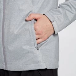 Lady Hagen Women's Full-Zip Golf Rain Jacket Lt Heather Grey 9 Lady Hagen Women's Full-Zip Golf Rain Jacket Lt Heather Grey -Golf Apparel Shop unnamed file 3689