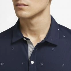 Nike Men's Heritage Printed Golf Polo Obsidian 7 Nike Men's Heritage Printed Golf Polo Obsidian -Golf Apparel Shop unnamed file 3696