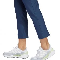 Adidas Women's Pull-On Ankle Golf Pants White -Golf Apparel Shop unnamed file 3702