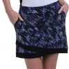 Ep Pro Women's Texture Print 17.5'' Golf Skort Black Multi 2 Ep Pro Women's Texture Print 17.5'' Golf Skort Black Multi -Golf Apparel Shop unnamed file 3703