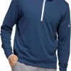 Adidas Men's UPF 1/4 Zip Golf Pullover White/grey Three -Golf Apparel Shop unnamed file 372
