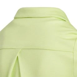 Adidas Girls' Heathered AEROREADY Golf Polo Pulse Lime -Golf Apparel Shop unnamed file 3723